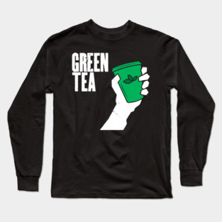 Green Tea Punk Band Parody Long Sleeve T-Shirt