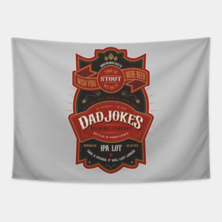 Dad Jokes Brewing Company Tapestry