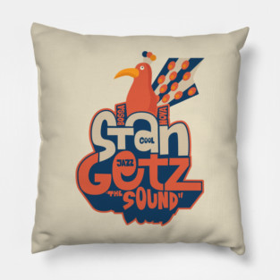 Stan Getz - Bossa Nova Legend from Brazil Pillow