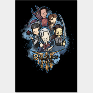 baldurs gate 3 Posters and Art