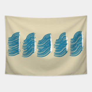 Waves Tapestry
