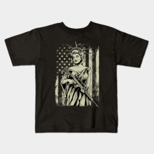 Lady Liberty Kids T-Shirt