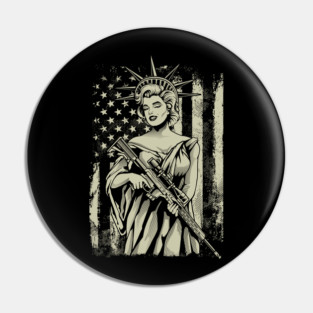 Lady Liberty Pin
