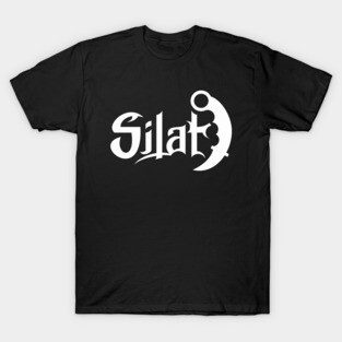 silat lettering with karambit on right T-Shirt
