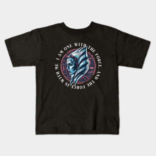 Learn Force Abilities from Ahsoka Tano Kids T-Shirt