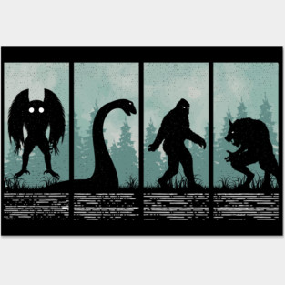 Cryptid Posters and Art