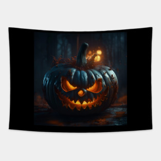 Pumpkin halloween gift Tapestry