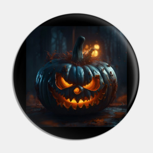 Pumpkin halloween gift Pin