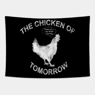 The Chicken of Tomorrow Tapestry