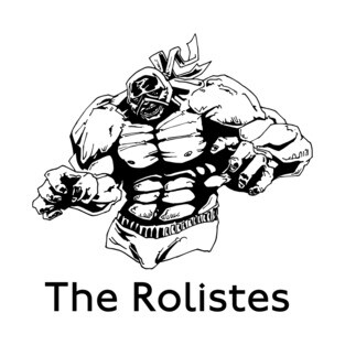 The Rolistes Podcast (Luchador B&W) T-Shirt T-Shirt