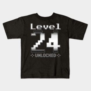 Level 24 Unlocked Kids T-Shirt