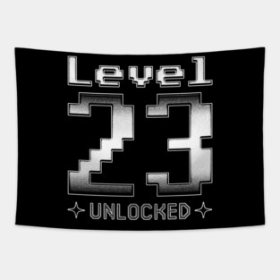 Level 23 Unlocked Tapestry