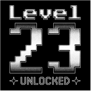 Level 23 Unlocked Posters and Art