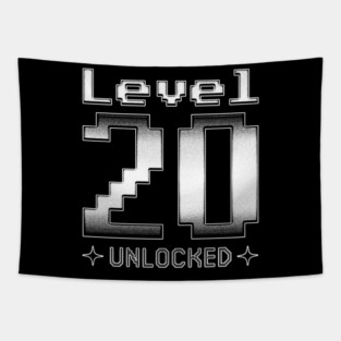 Level 20 Unlocked Tapestry