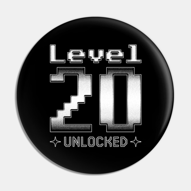Level 20 Unlocked Pin by  magiccatto