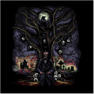 Starry Poe Posters and Art