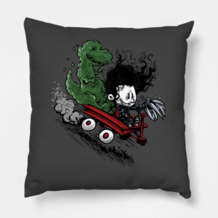 Edward and Dino Pillow