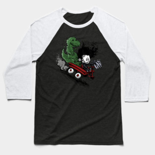 Edward and Dino Baseball T-Shirt