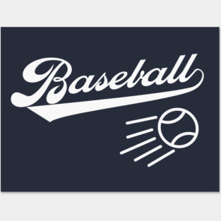 Baseball fan theme Posters and Art