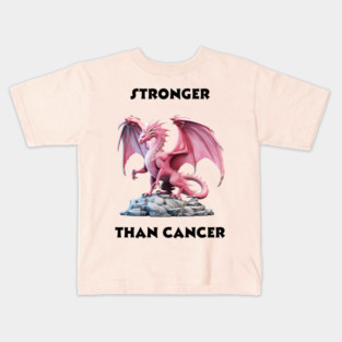 STRONGER THAN CANCER v2 Kids T-Shirt