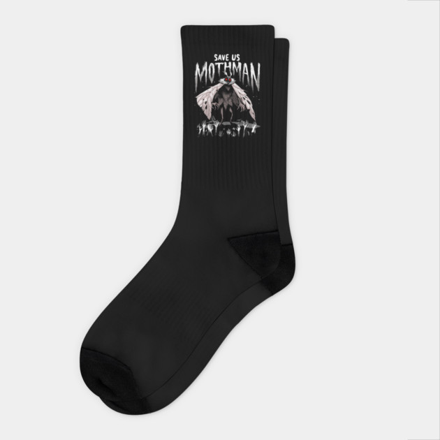 Save Us Mothman Socks by GoshWow®
