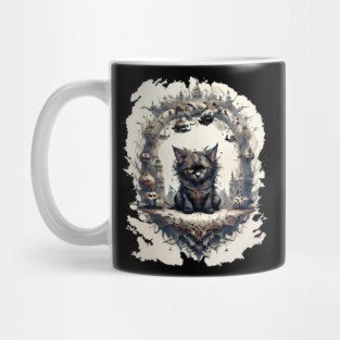 witch cat Mug