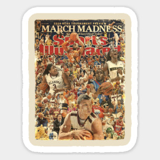 COVER SPORT - SPORT ILLUSTRATED - 2009 MARCH MADNESS Sticker