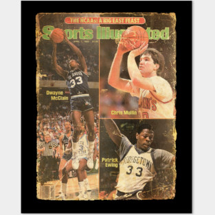 COVER SPORT - SPORT ILLUSTRATED - DWAYNE MCCLAIN CHRIS MULLIN PATRICK EWING Posters and Art