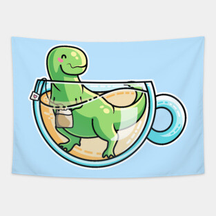 Tea-Rex Tapestry