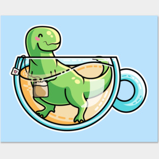 Tea-Rex Posters and Art