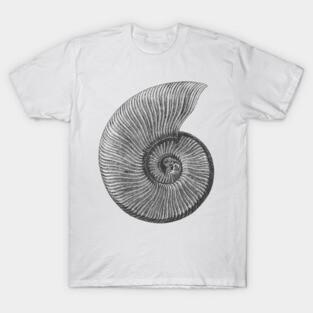 Ammonite Fossil T-Shirt