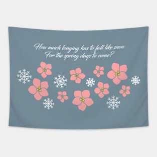 BTS Spring day Tapestry