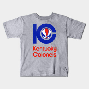 Defunct Kentucky Colonels ABA Basketball Kids T-Shirt