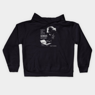 Albert Einstein quote Kids Hoodie