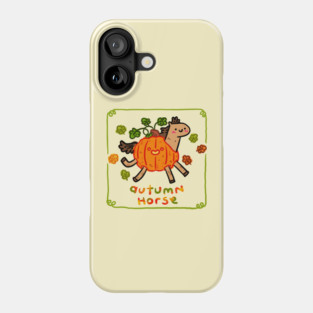 Autumn Horse Phone Case