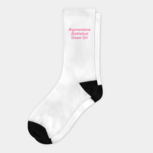 Argumentative Antithetical Dream Girl Taylor Swift Socks