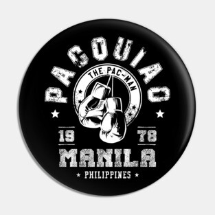 Manny 'The Pac-Man' Pacquiao Pin