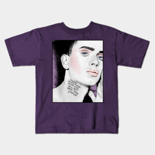 Drawing Pride: Erasure Kids T-Shirt