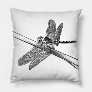 Dragonfly Pillow