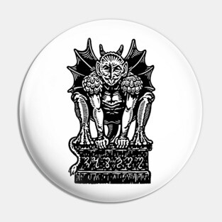 Gargoyle Pin