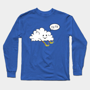 Friendly Cloud Long Sleeve T-Shirt
