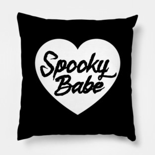 Spooky Babe Pillow