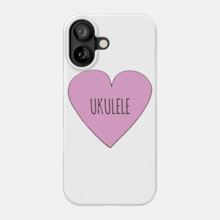 UKULELE LOVE Phone Case