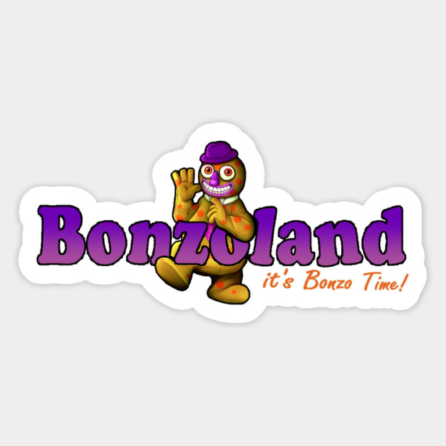 Welcome to Bonzoland! Magnet by Rusty Quill
