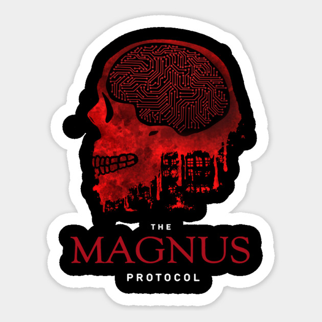 The Magnus Protocol - On Your Mind (dark shirts) Magnet by Rusty Quill