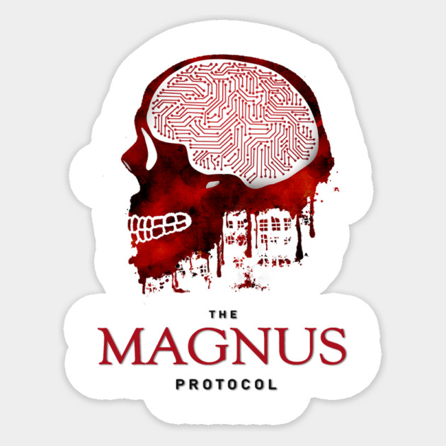 The Magnus Protocol - On Your Mind (light shirts) Sticker by Rusty Quill