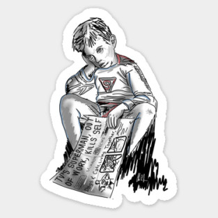 Bummed Out Superboy Magnet