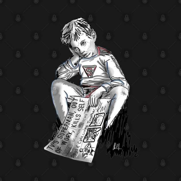 Bummed Out Superboy by 51Deesigns