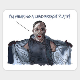 Frighteners: Lead Breast Plate Sticker