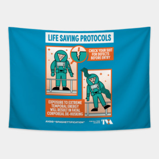 Life Saving Protocols Tapestry